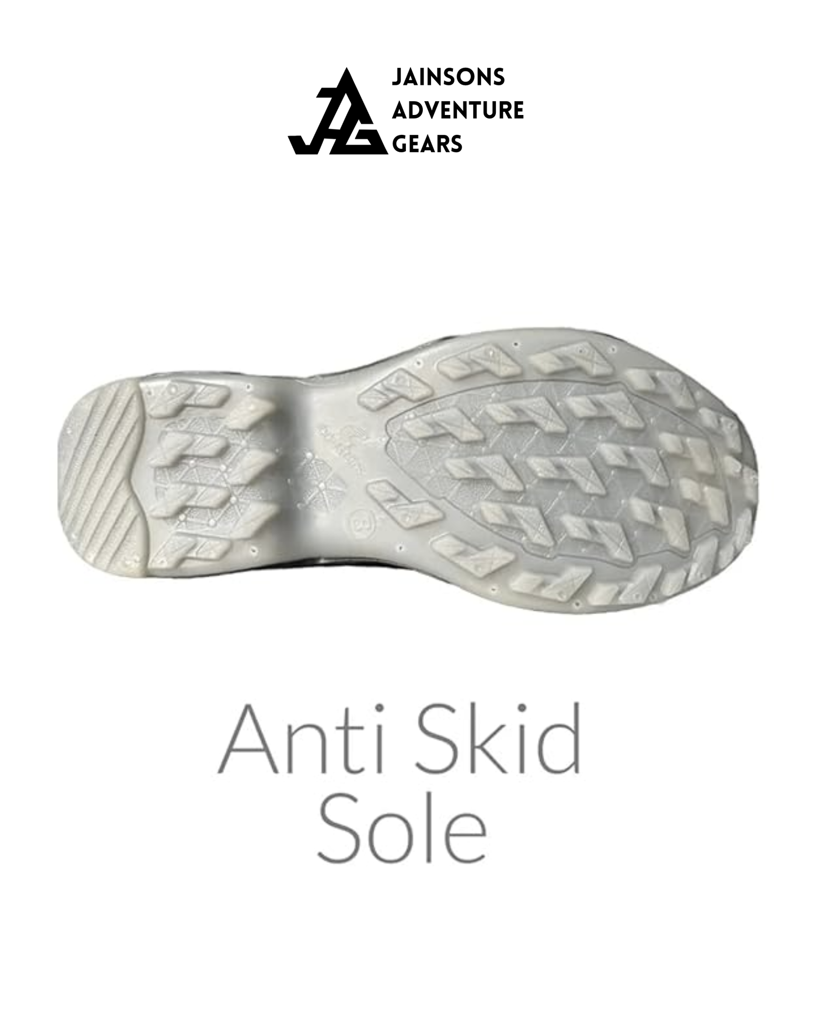 CTR RUB 600 Series High Ankle Hiking & Trekking Shoes | Ice Blue | Light Weight | Unisex | Coasters Trekking Shoes - Image 3