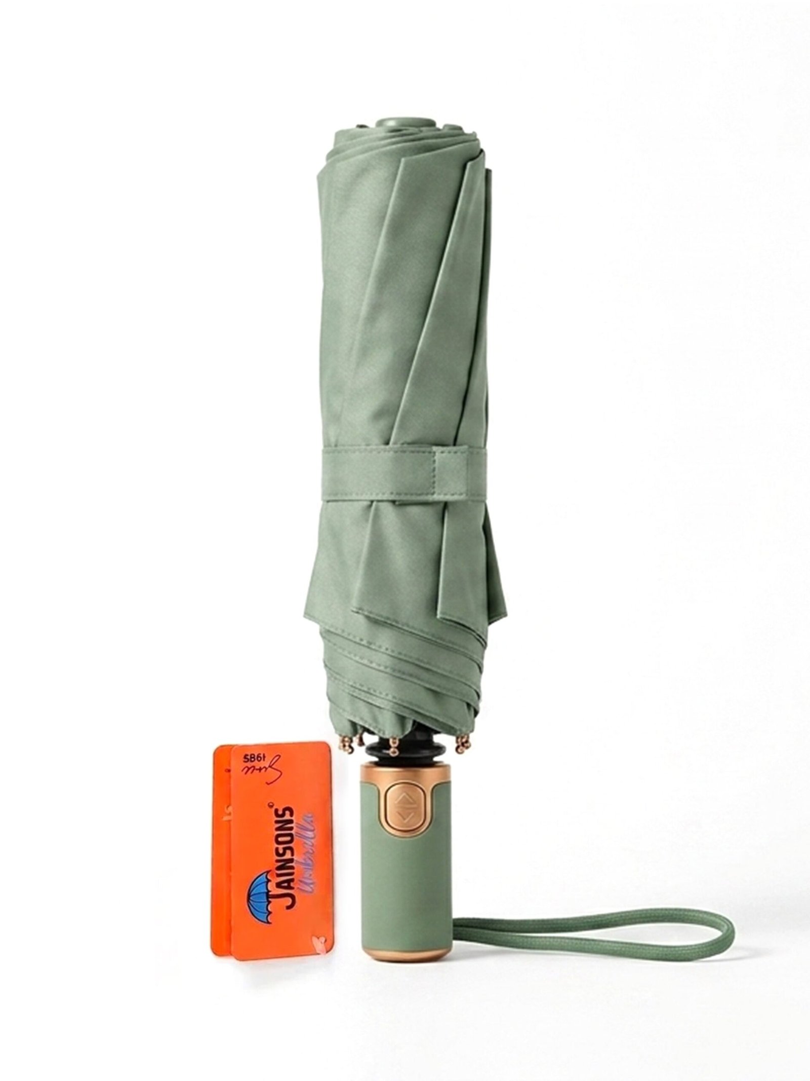 Jainsons Maverick X2 Umbrella | 3 Fold Umbrella | Jumbo Size | Forest Green - Image 3