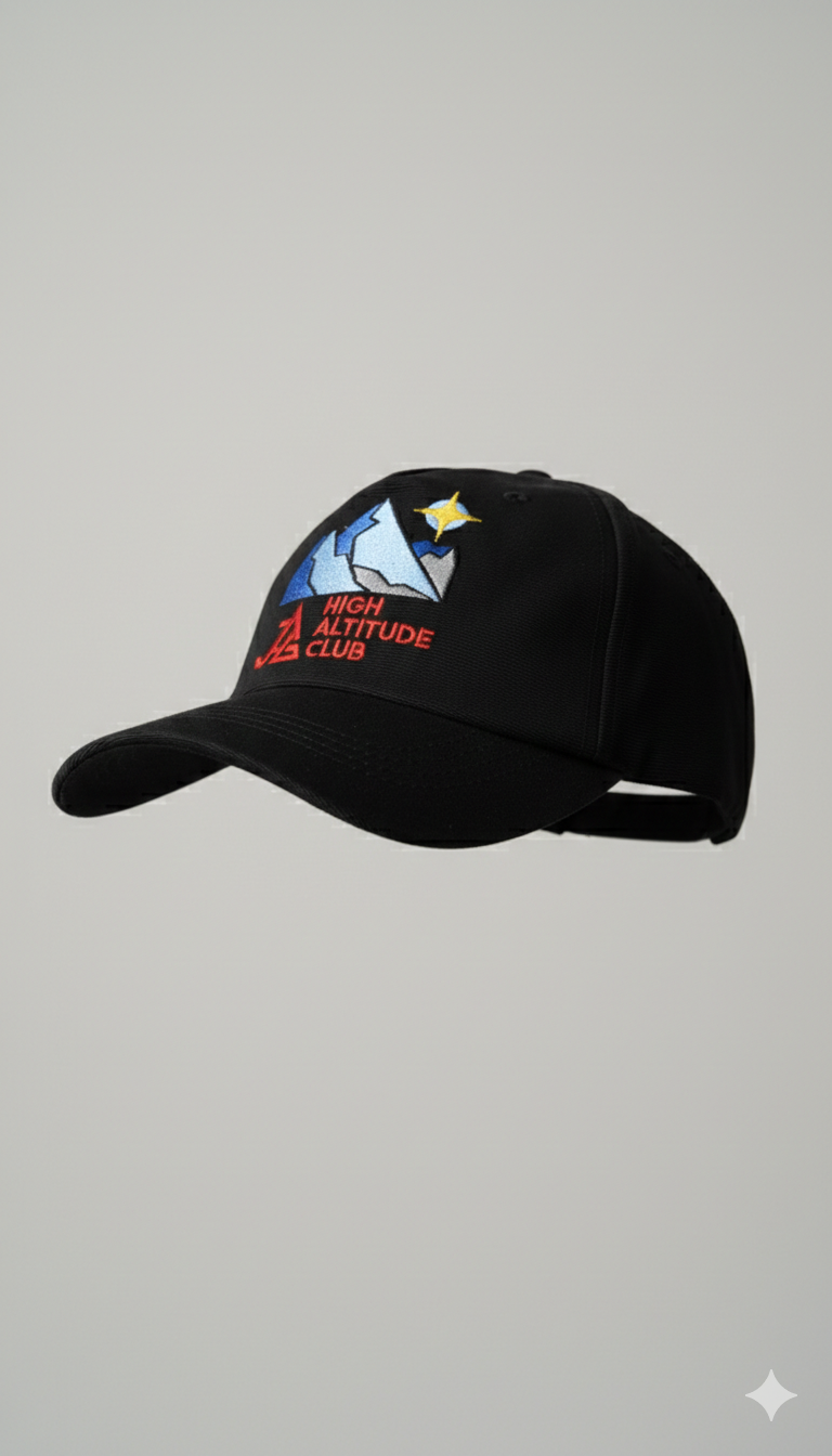 JAG High Altitude Club Travel & Hiking Cap | Love For The Outdoors | Limited Edition | Space - Image 2