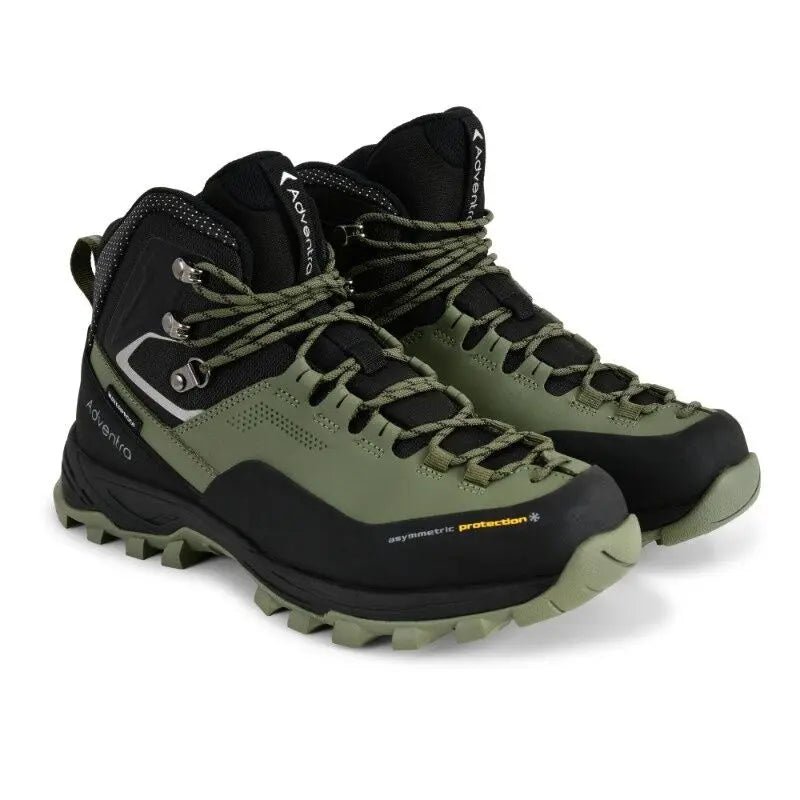 JAG Adventra Warm and Waterproof Hiking Boots - ET1101 Mountain Shoes | 3M Insulation | Hiking & Trekking | Uniform Green - Image 2
