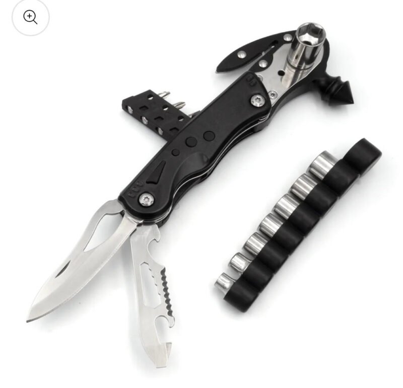 JAG|Traveler Multi-Tool Plier – 16-in-1 Stainless Steel Outdoor Camping & Survival Gear