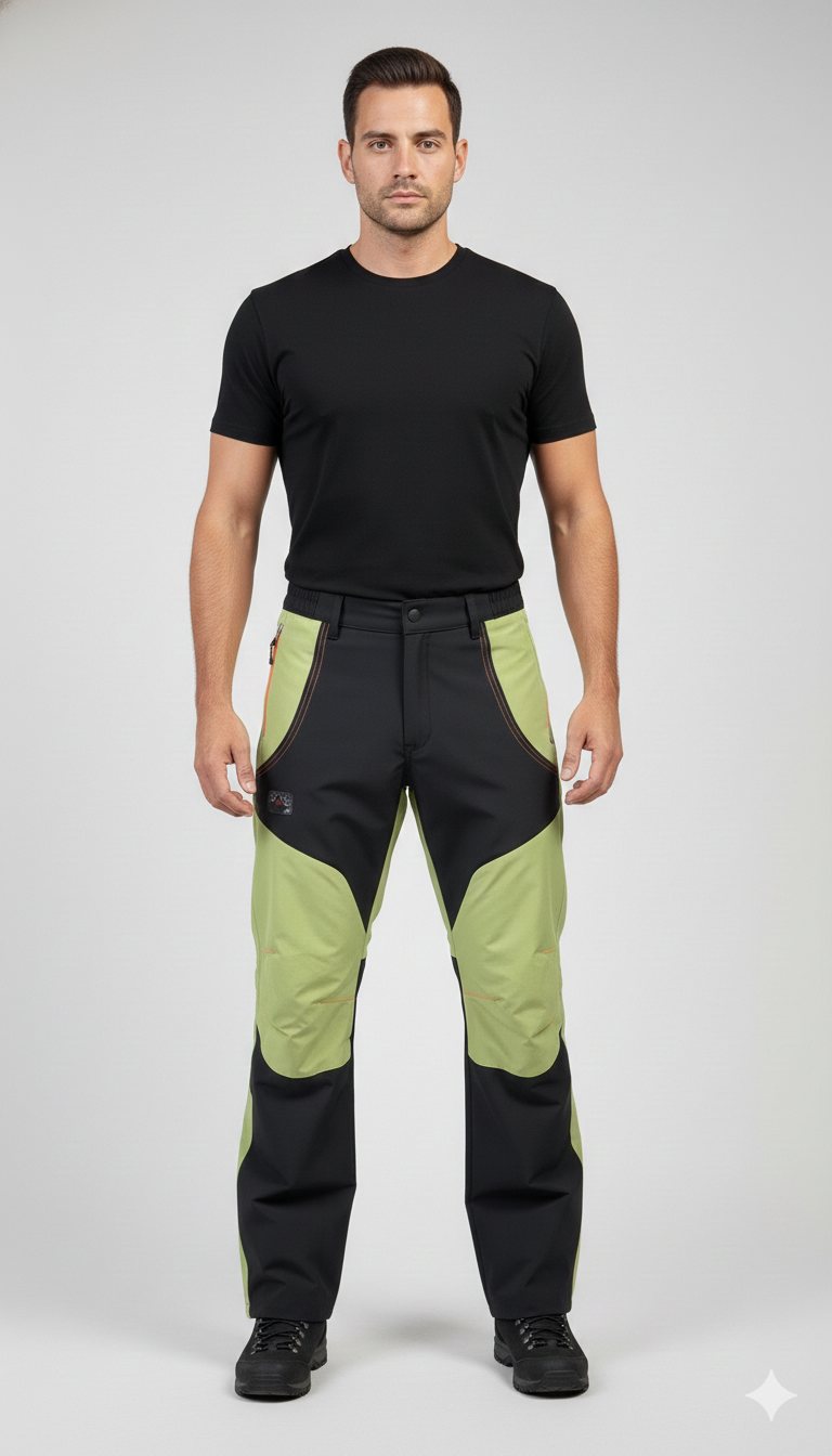 JAG Ski Pro Hiking & Trekking Waterproof Pant | Trekking Pant | Rain & Snow Proof | Alpine Green | Ski Pants - Image 3