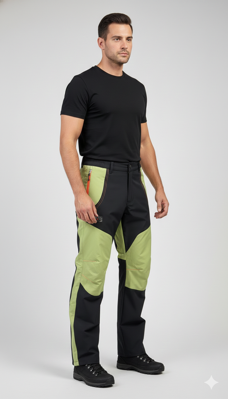 JAG Ski Pro Hiking & Trekking Waterproof Pant | Trekking Pant | Rain & Snow Proof | Alpine Green | Ski Pants - Image 2
