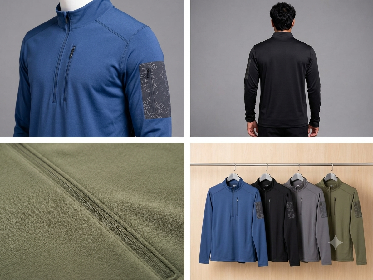 JAG Dras Ultra Warm Bonded Fleece Tshirt | Mobility + Warmth - Image 2
