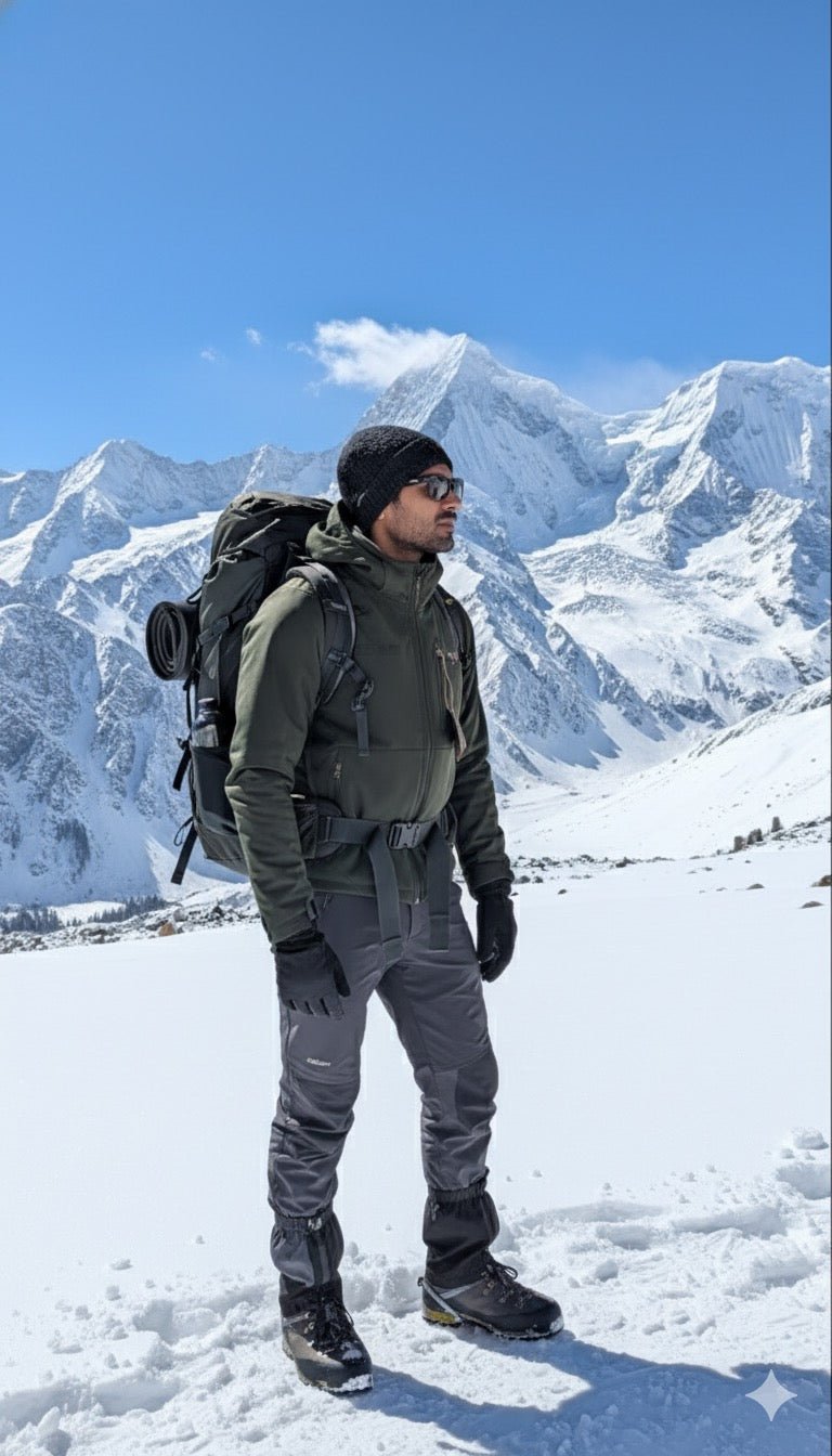 JAG Siachen Series Minus 5 Tactical Snowproof Jacket | Winter Jacket | Olive Green | 3 Pockets