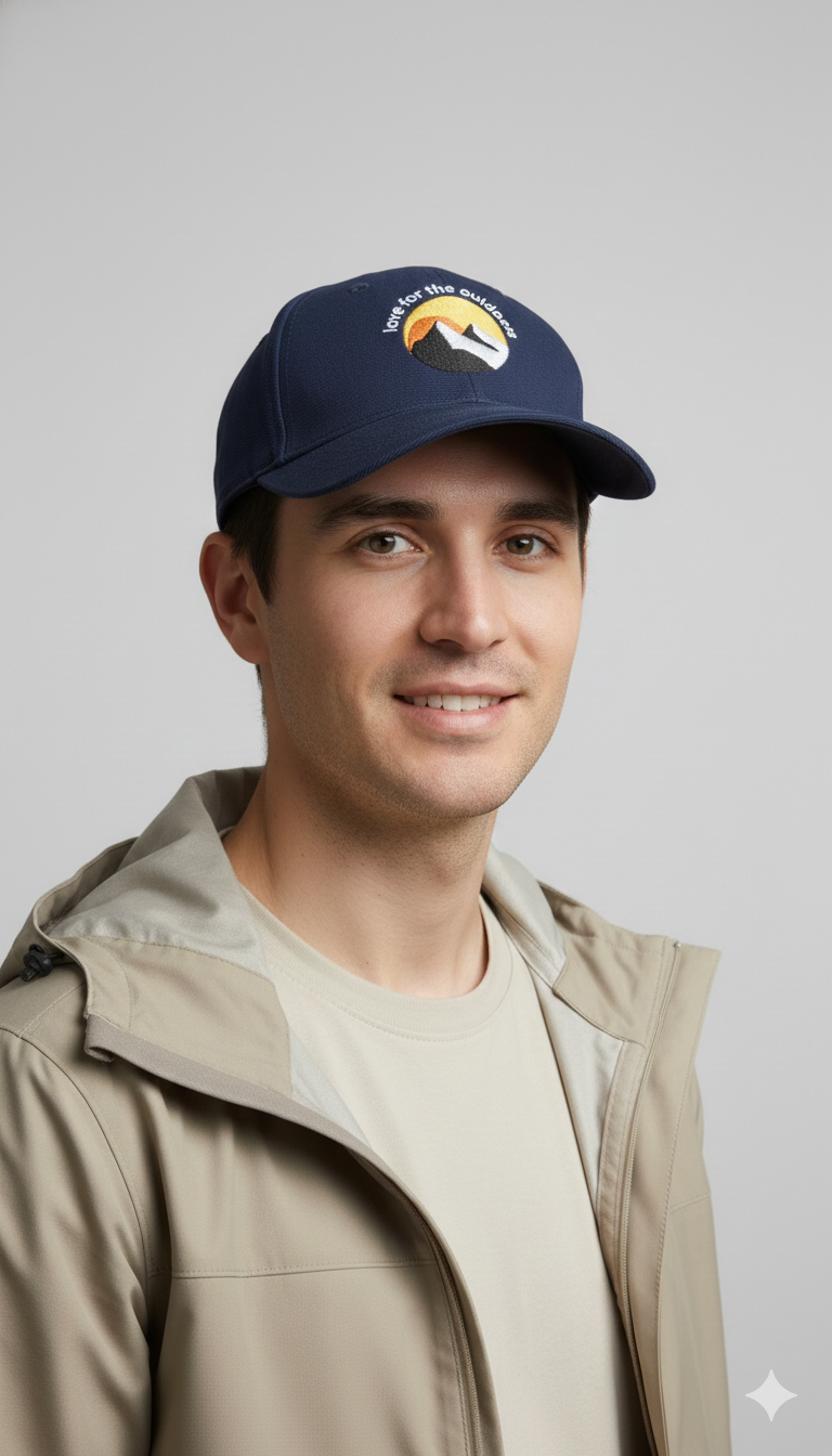 JAG Meru Travel & Hiking Cap | Love For The Outdoors | Limited Edition | Asteriod - Image 3