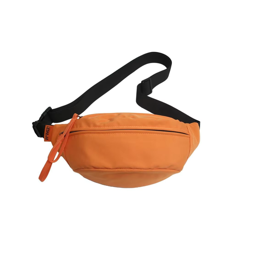 JAG Cosmic Orange Cross Body Sling Bag | Waist Pack | 3 Compartments - Image 2